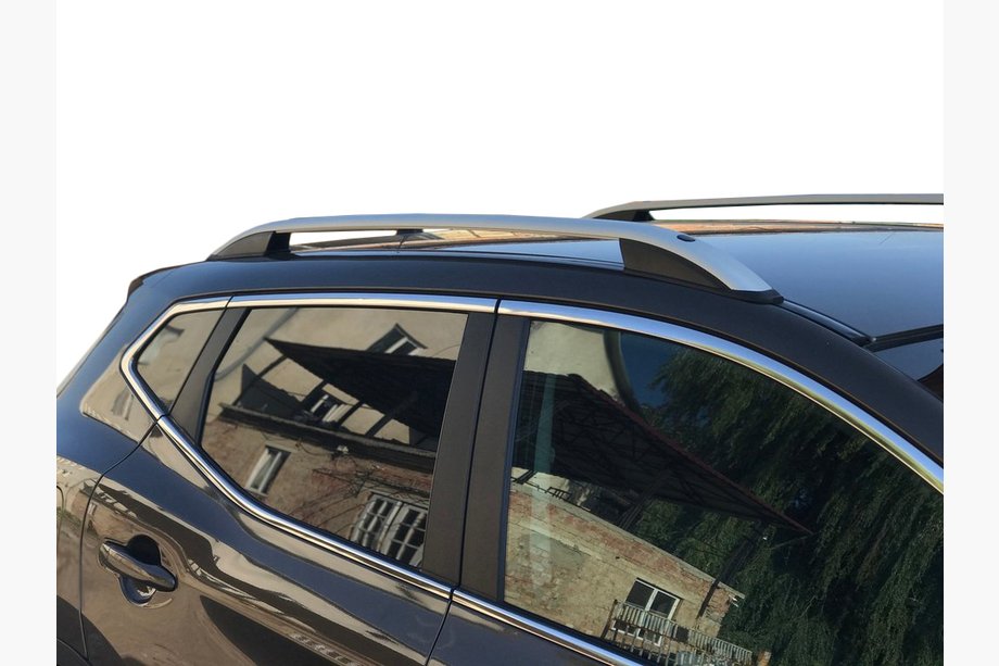 Nissan Qashqai 2014–2021 Tagrælinger Skyport Grey Foto 3