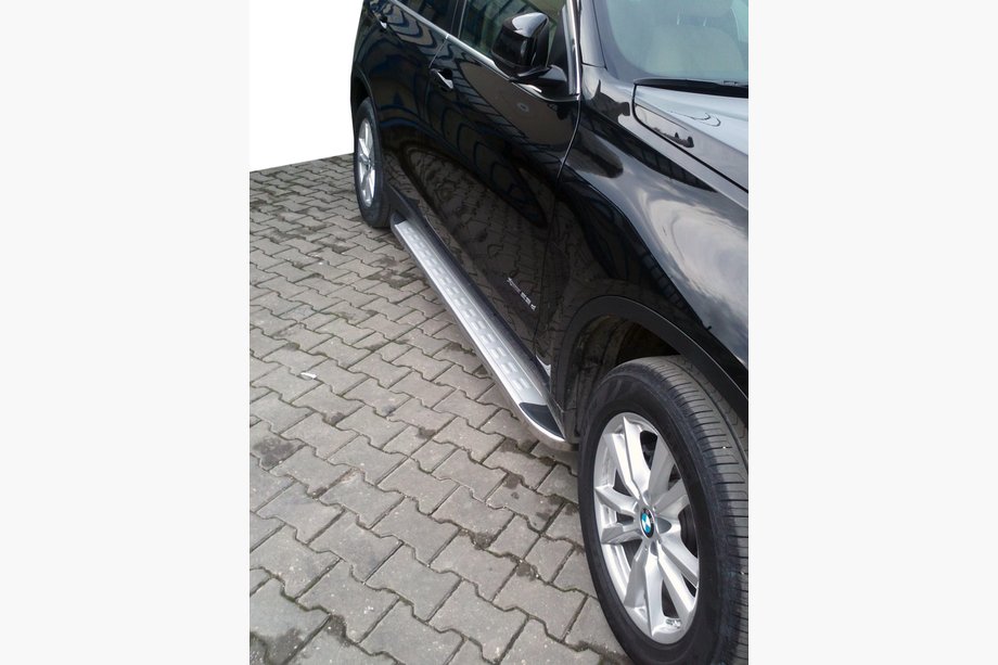 BMW X5 E70 2007–2013 Sidetrin MsLine Omsa (2 stk., aluminium) Image