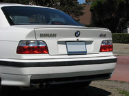 BMW 3-serie E36 1990–2000 Lipspoiler (til SD/Coupe, til lakering) foto 1