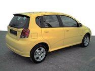 Chevrolet Aveo T200 2002–2008 Sideskørter (til lakering) foto 1