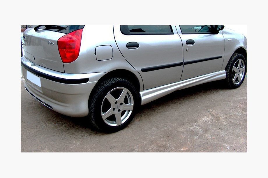 Fiat Palio 1996–2011 Sideskørter (til lakering) Image