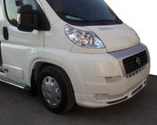 Peugeot Boxer 2006–2025 Front læbespoiler 2006-2013 (smal, til lakering) foto 1