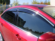 Honda Civic Sedan VIII 2006–2011 Vindafvisere med kromliste (4 stk., Niken) foto 1