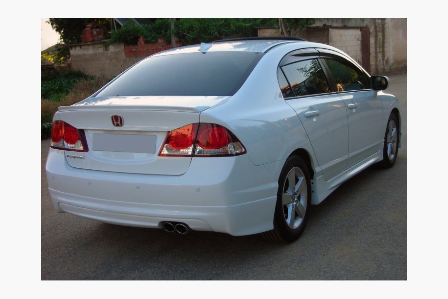 Honda Civic Sedan VIII 2006–2011 Spoiler Kalin (til lakering) Foto 1