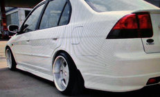 Honda Civic Sedan VII 2001–2006 Sideskørter (til lakering) foto 1