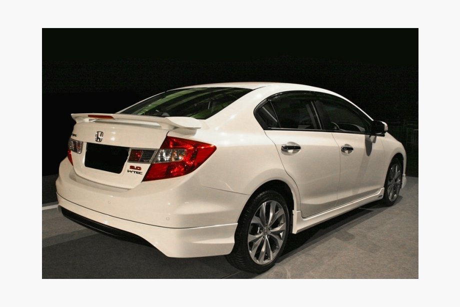 Honda Civic Sedan IX 2011–2016 Isikli spoiler (til lakering) Image
