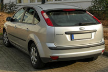 Ford Focus II 2005–2008 Spoiler til hatchback (til lakering) foto 1