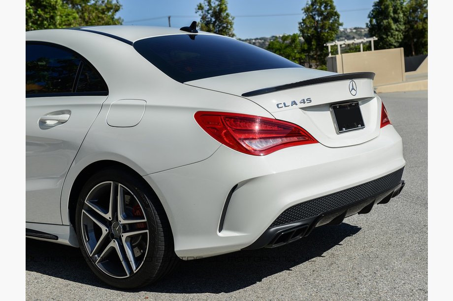 Mercedes CLA C117 2013–2019 Spoiler (Meliset, til lakering) Foto 1