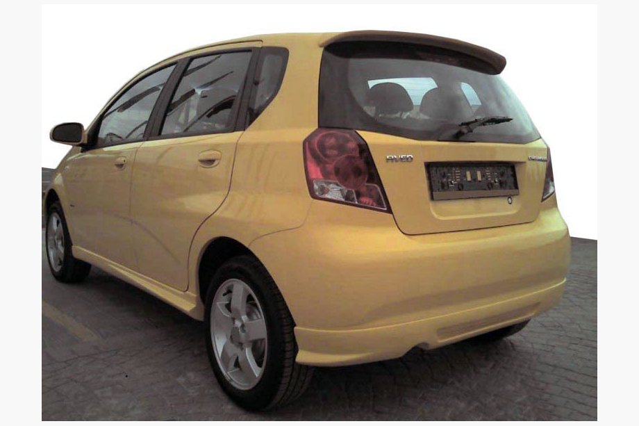 Chevrolet Aveo T200 2002–2008 Spoiler (til lakering) Image