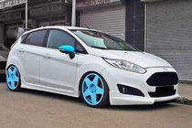 Ford Fiesta 2008–2017 Frontspoiler læbe til forreste kofanger 2013-2017 (klar til lakering) foto 1