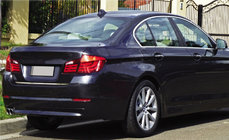 BMW 5-serie F10/F11 2010–2016 Bagagerumskantliste (SD) i rustfrit stål OmsaLine - italiensk rustfrit stål foto 1