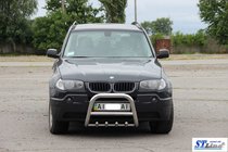 BMW X3 E83 2003–2010 Bullbar i rustfrit stål 51 mm foto 3