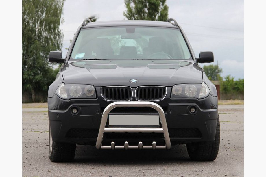 BMW X3 E83 2003–2010 Bullbar i rustfrit stål 51 mm Image