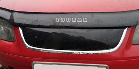 Volkswagen Caddy 2004–2010 Vinterafdækning til kølergrill til LIFE (øverste) foto 2