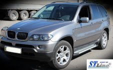BMW X5 E53 1999–2006 Siderør Special (2 stk., rustfrit stål) foto 3