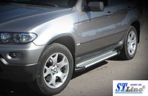 BMW X5 E53 1999–2006 Siderør Special (2 stk., rustfrit stål) foto 2