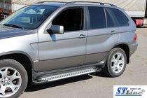 BMW X5 E53 1999–2006 Siderør Special (2 stk., rustfrit stål) foto 4