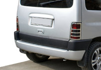 Peugeot Partner 1996–2008 Kromafdækning til stoplygter (2 stk., rustfrit stål) OmsaLine - italiensk rustfrit stål foto 4