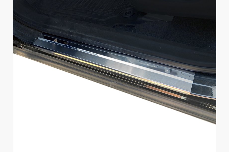 Toyota Rav 4 2013–2018 Dørtrinslister Nathaniko (4 stk., rustfrit stål) Premium - 3M tape, 0,8 mm Image