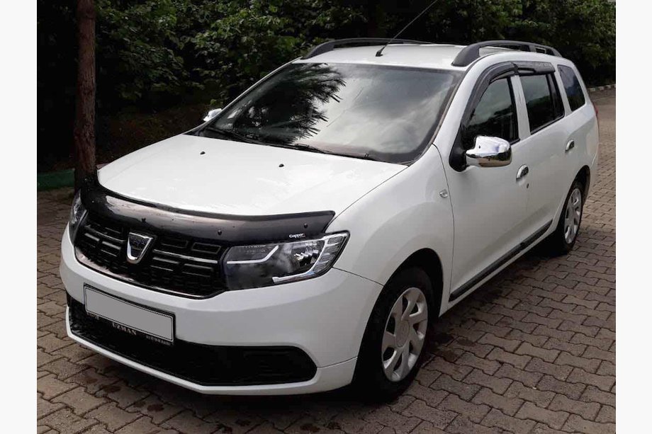 Dacia Logan MCV 2013–2020 Motorhjelmsdeflektor (EuroCap) Image