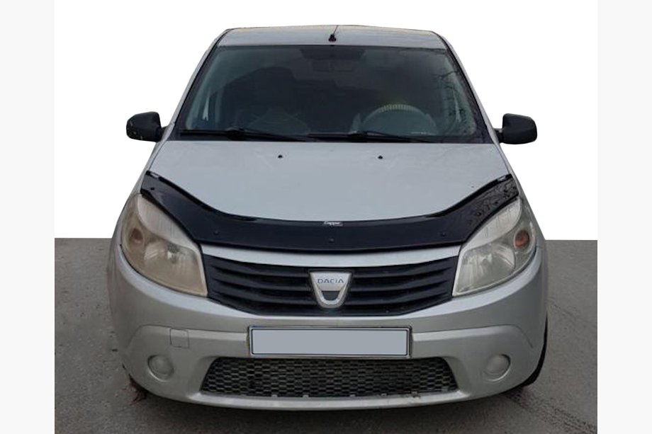 Dacia Sandero 2007–2013 Motorhjelmsdeflektor (EuroCap) Image