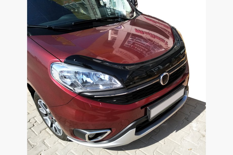 Fiat Doblo II 2010–2022 Motorhjelmsdeflektor EuroCap (2015+) Image
