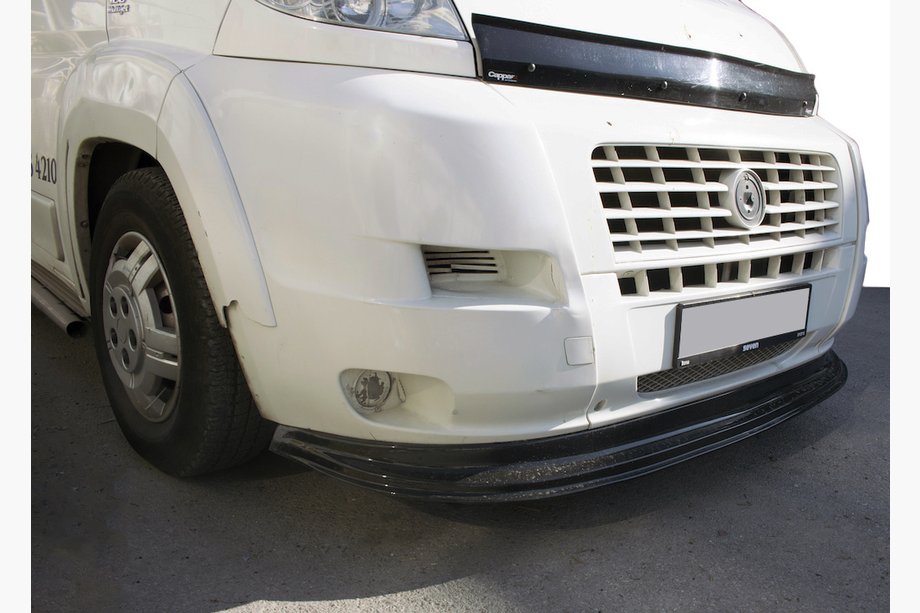 Citroen Jumper 2007–2025 Frontspoilerlæbe 2006-2013 (LIP, sort) Image