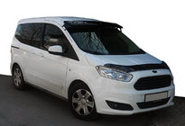 Ford Courier 2014–2023 Forrudevisir (sort højglans, 5 mm) foto 1