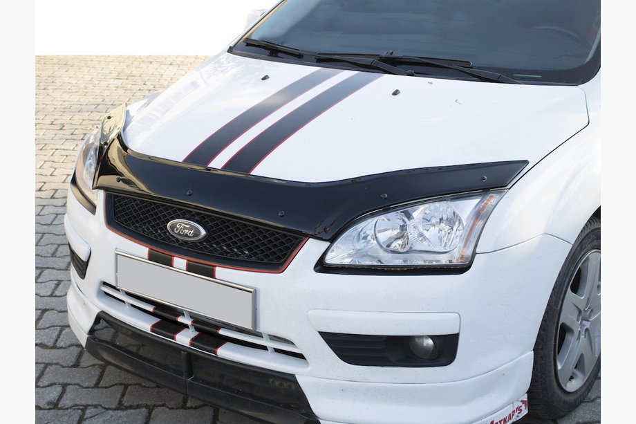 Ford Focus II 2005–2008 Deflektor til motorhjelm EuroCap Image