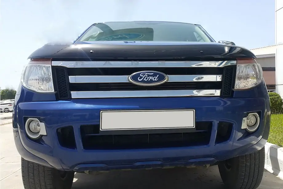 Ford Ranger 2011–2022 Motorhjelmsdeflektor EuroCap (2011-2015) Image