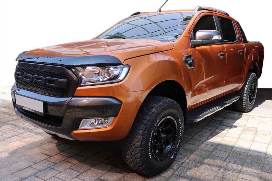 Ford Ranger 2011–2022 Motorhjelmsdeflektor EuroCap (2015+) Image