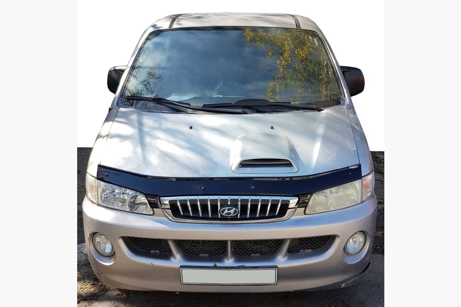 Hyundai H200, H1, Starex 1998–2007 Motorhjelmsdeflektor (EuroCap) Image