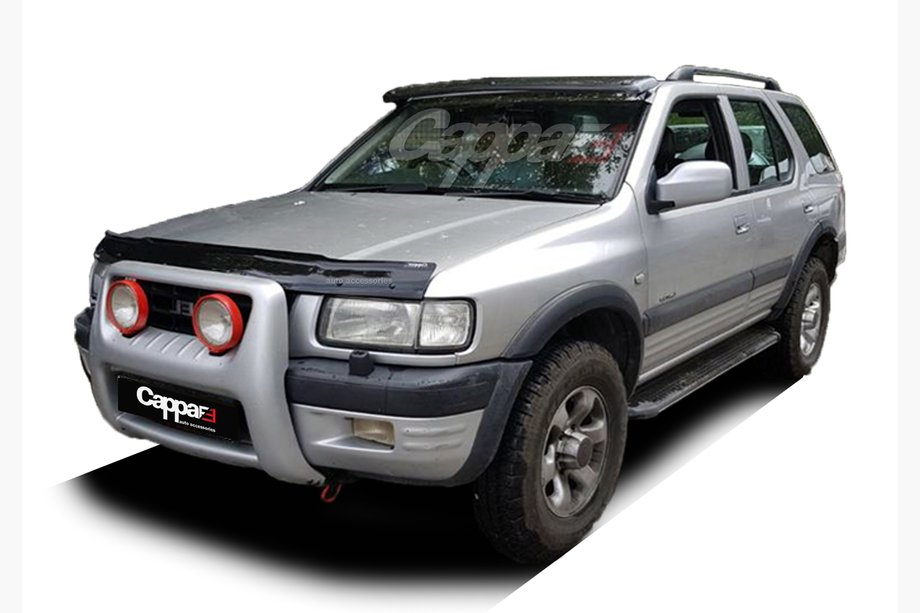 Opel Frontera 1991–1998 Forrudevisir (sort blank, 5 mm) Image