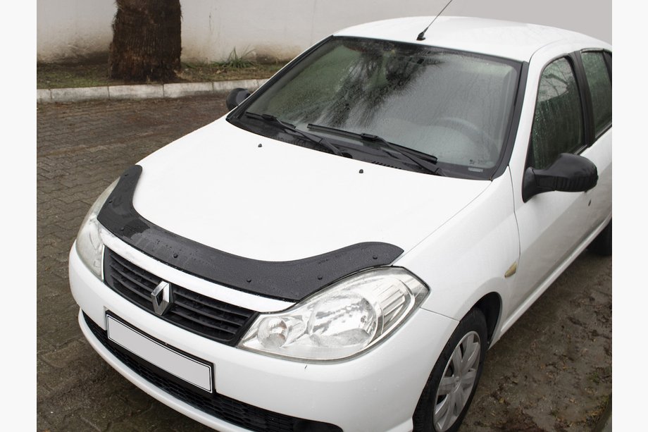 Renault Symbol 2008–2013 Motorhjelmsdeflektor (EuroCap) Image