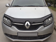 Renault Logan II 2013–2022 Motorhjelmsdeflektor (EuroCap) foto 1