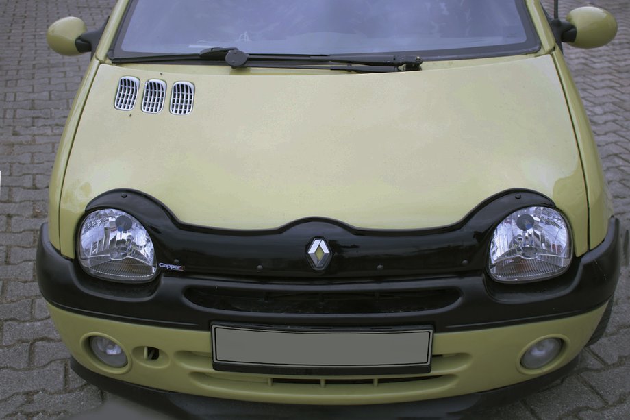 Renault Twingo 2007–2014 Motorhjelmsdeflektor (EuroCap) Image