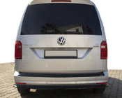 Volkswagen Caddy 2015–2020 Bageste diffuserlip (ABS) foto 4