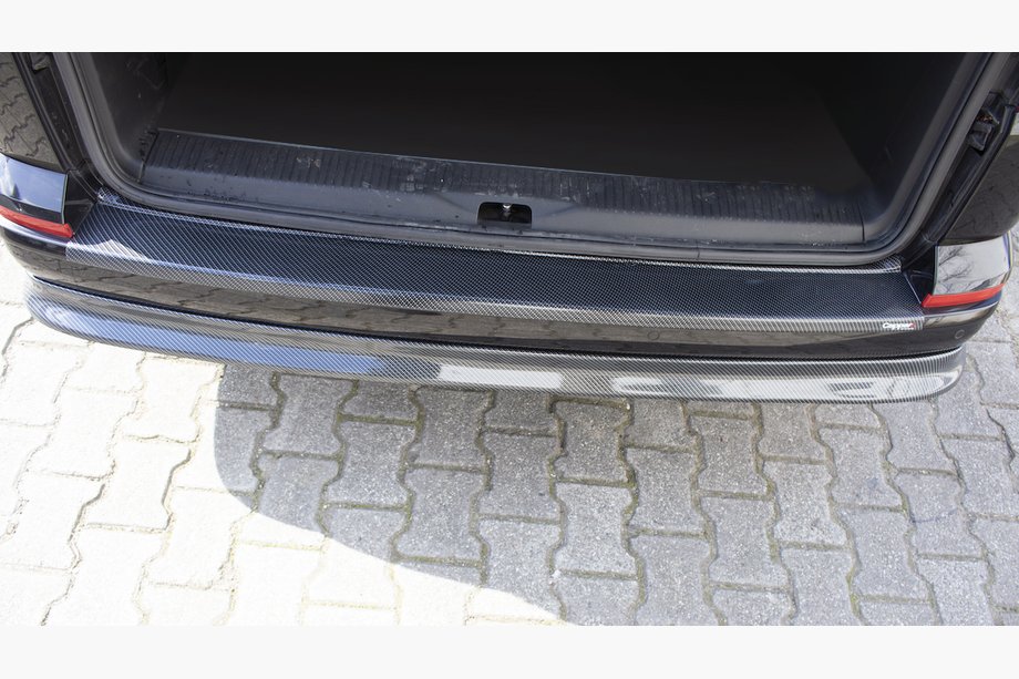 Volkswagen T6 2015–2024 EuroCap bagkofangerbeskytter i carbon-look (ABS) Image