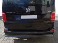 Volkswagen T6 2015–2024 Bageste lip-forlænger i carbon-look (ABS) foto 1