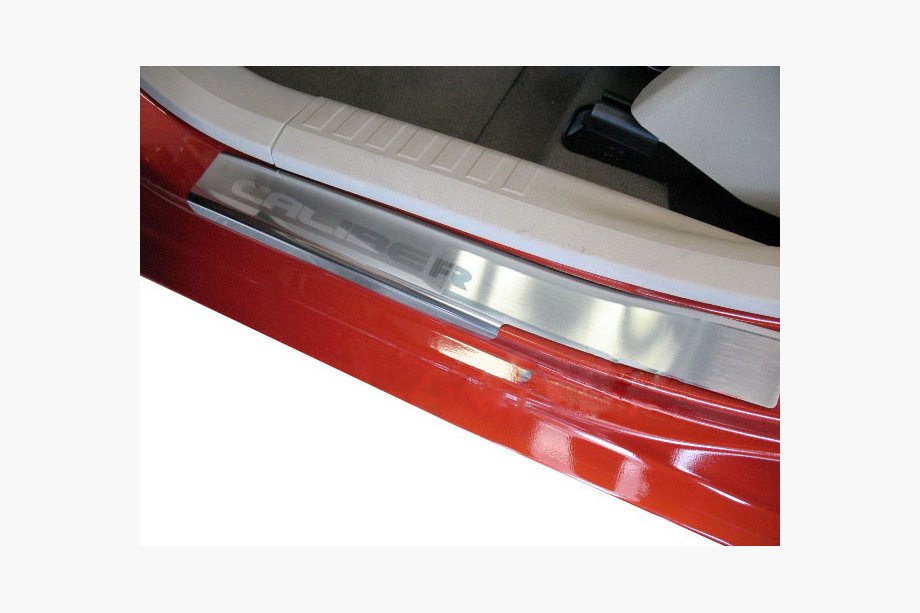 Dodge Caliber 2006–2011 Nataniko Premium dørtrinslister (4 stk., rustfrit stål) Image