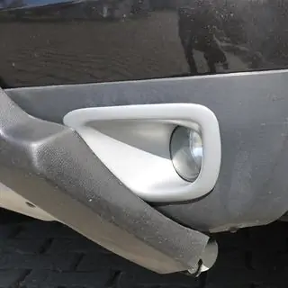 Tågelygte-rammer 2008-2013 (2 stk., ABS) Renault Duster 2008–2017 foto 1