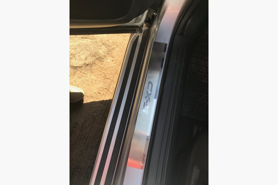 Mazda CX-5 2017–2025 Dørtrinslister Nathaniko (4 stk., rustfrit stål) Image
