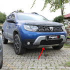 Dacia Duster 2018–2024 Nedre frontbumperlip (ABS, grå) foto 1