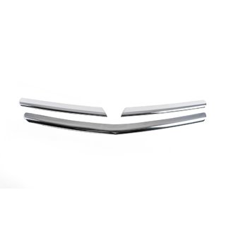 Grillister (3 dele, rustfrit stål) Opel Corsa D 2007–2014 foto 2