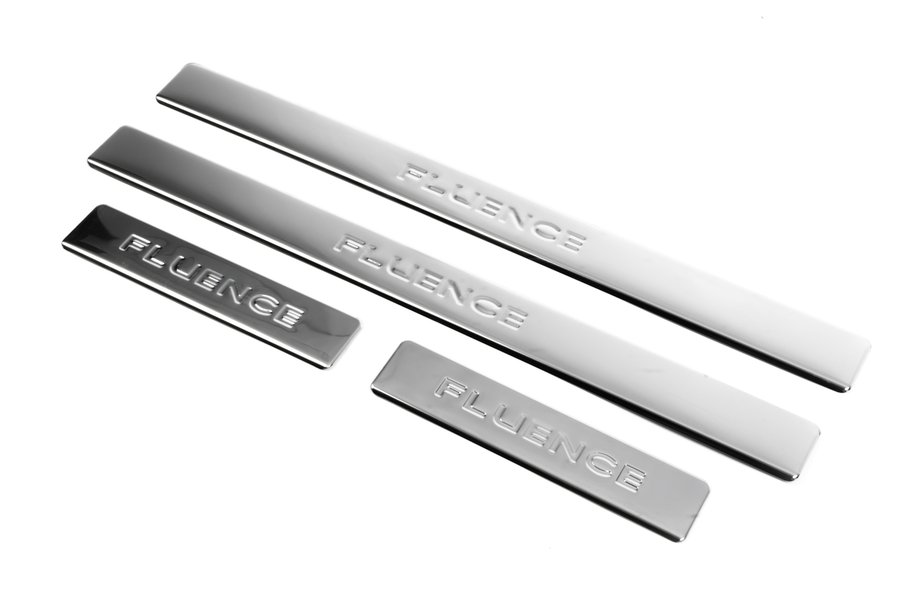 Renault Fluence 2009–2016 Dørtrinslister OmsaLine (4 stk., rustfrit stål) Image