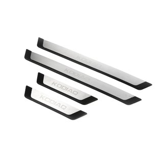 Dørtrinslister OmsaLine-Flex (4 stk., rustfrit stål)