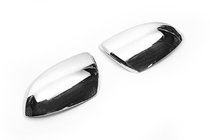 Mazda 3 2009–2013 Krom spejldæksler (2 stk.) Poleret rustfrit stål foto 2