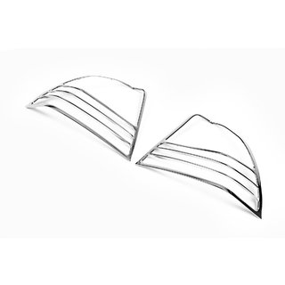 Krom covers til baglygter (2002-2004, 2 stk., plast) Toyota Corolla 2002–2007 foto 2