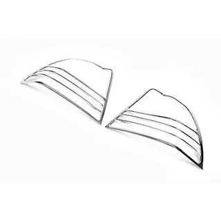 Krom covers til baglygter (2002-2004, 2 stk., plast) Toyota Corolla 2002–2007 foto 2