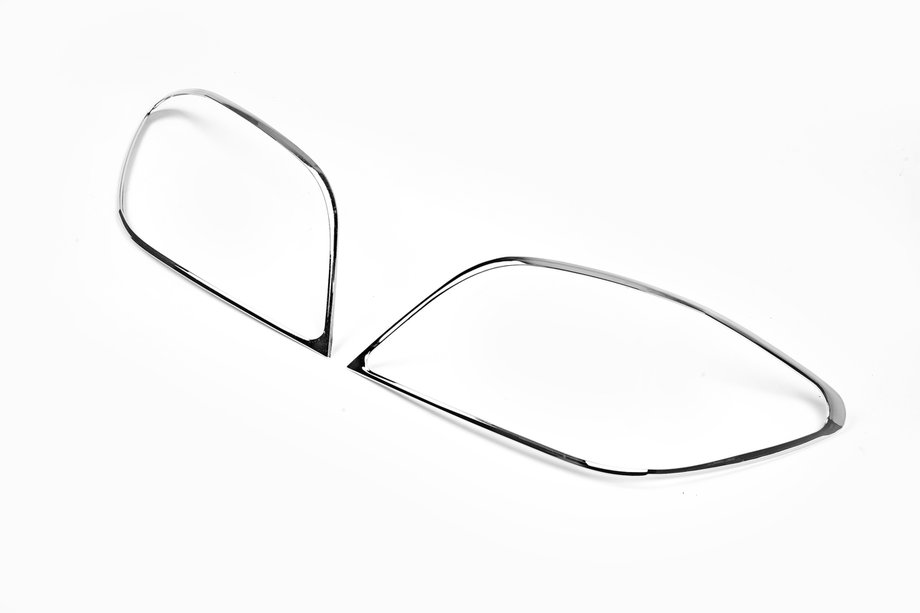 Peugeot 307 2001–2008 Stoplygte-kromcovers (2 stk., plast) Image